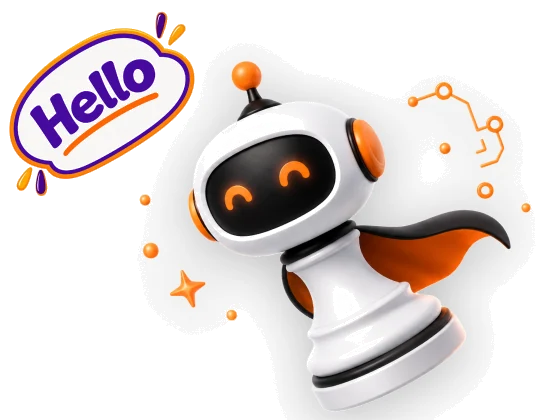 Cheeku waving hello